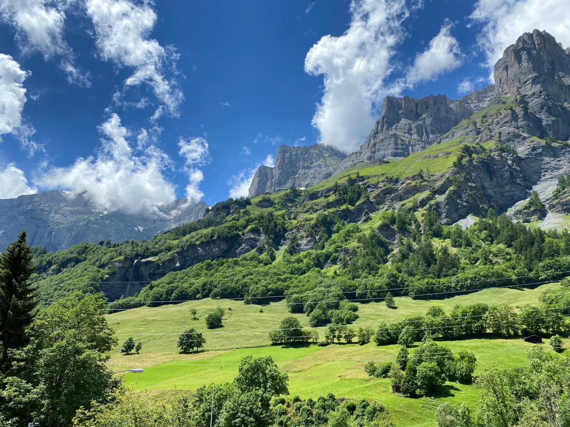 Ferienwohnung Alpen-Zauber Leukerbad Zewnętrze zdjęcie
